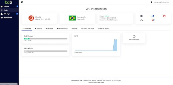 Informations about VPS